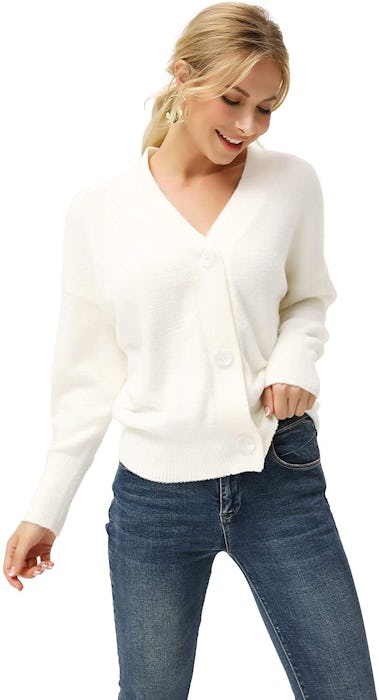 LIUMILAC Soft Cashmere Cardigan