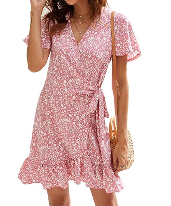 Naggoo Women's Summer Wrap Dress