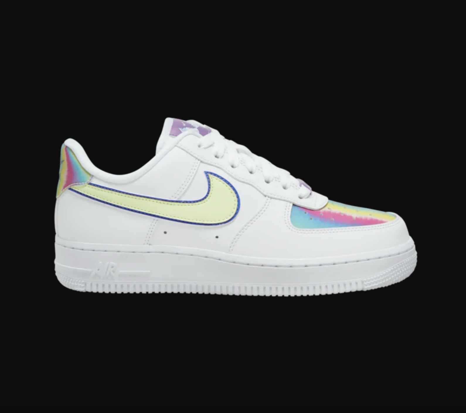 air force one iridescent swoosh