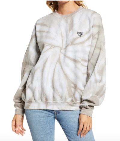 Tie Dye Vote Sweatshirt