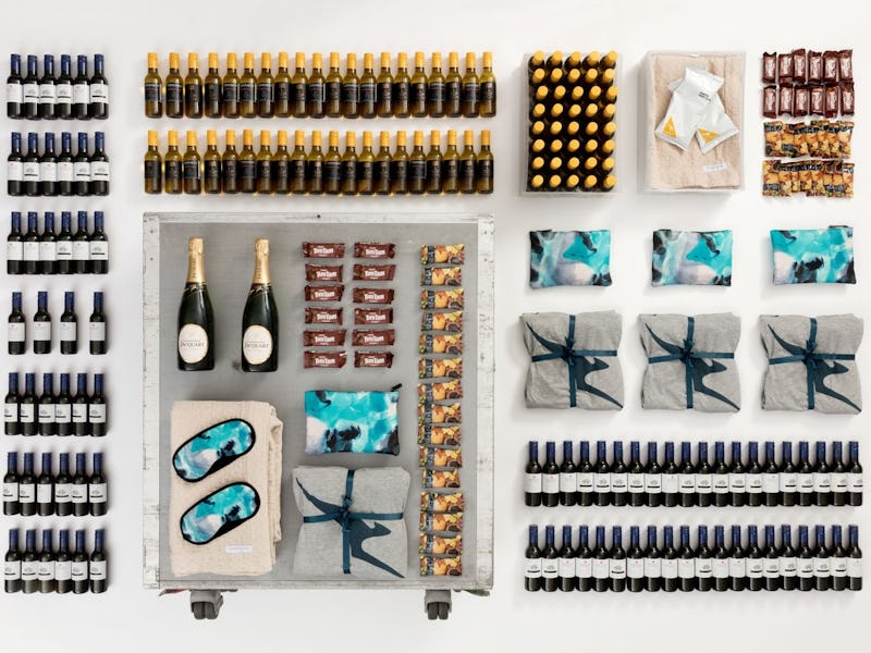 Qantas is selling fully stocked bar carts ripped from its planes.