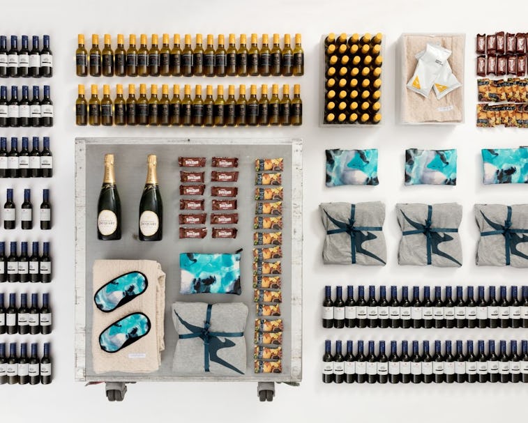 Qantas is selling fully stocked bar carts ripped from its planes.