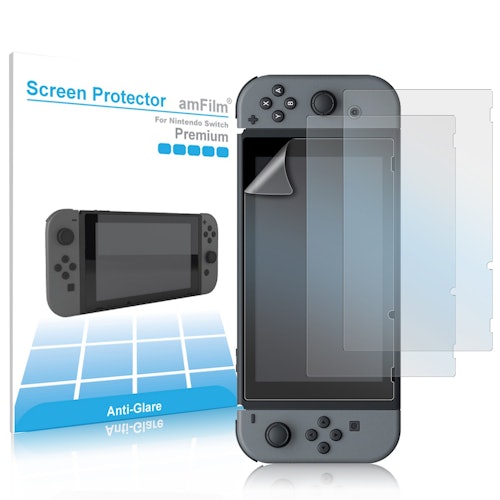 amFilm Anti-Glare Nintendo Switch Screen Protector