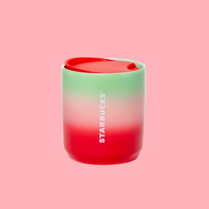 Starbucks' Holiday 2020 tumblers and cold cups include a Pearl Ombre Tumbler.