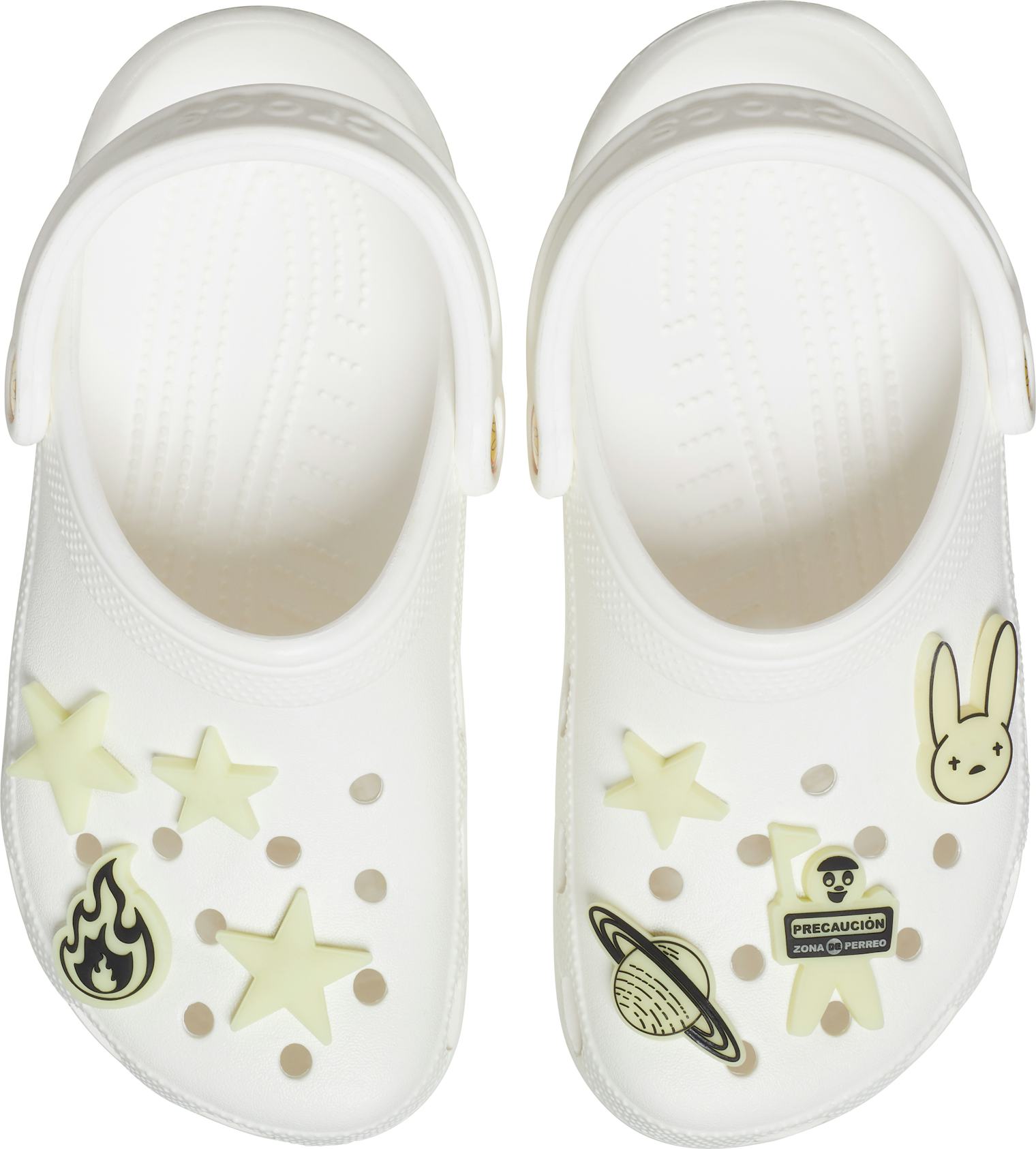 Bad Bunny's Crocs Collaboration Glows In The Dark