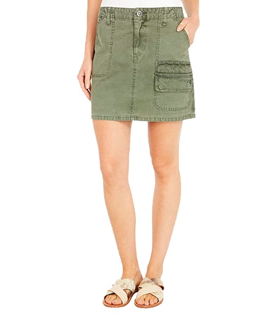 Hunter Mini Skirt in Military Olive