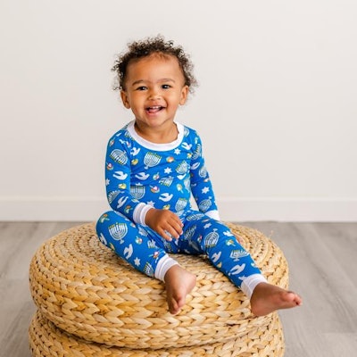 Little Sleepies Holiday Pajamas Give Back Are So Classic Cute