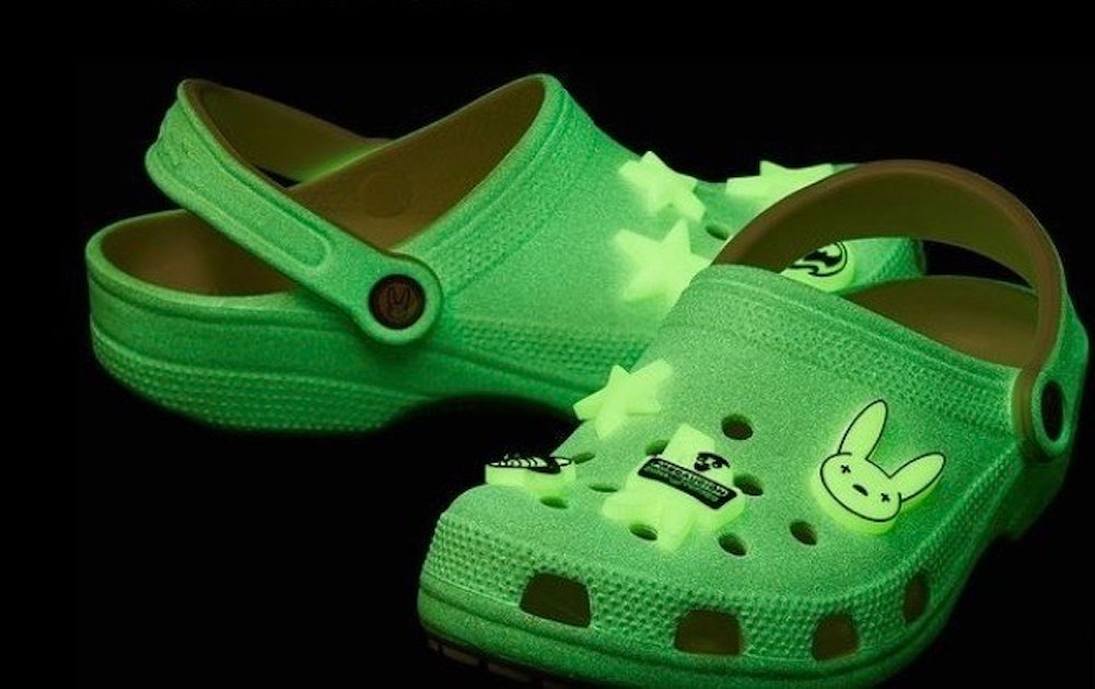 Bad Bunny s glow  in the dark  Crocs  make clogs cool once 