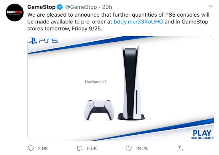 @GameStop on Twitter