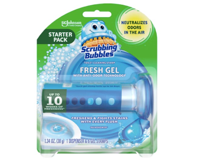 Scrubbing Bubbles Fresh Gel Toilet Cleaning Stamp