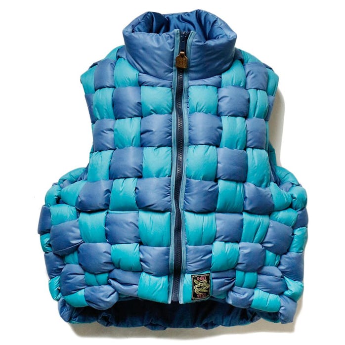 Kapital RIP STOP NYLON KEEL WEAVING VEST