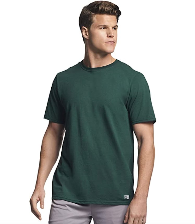 Russell Athletic Men's Cotton Performance Short-Sleeve T-Shirt