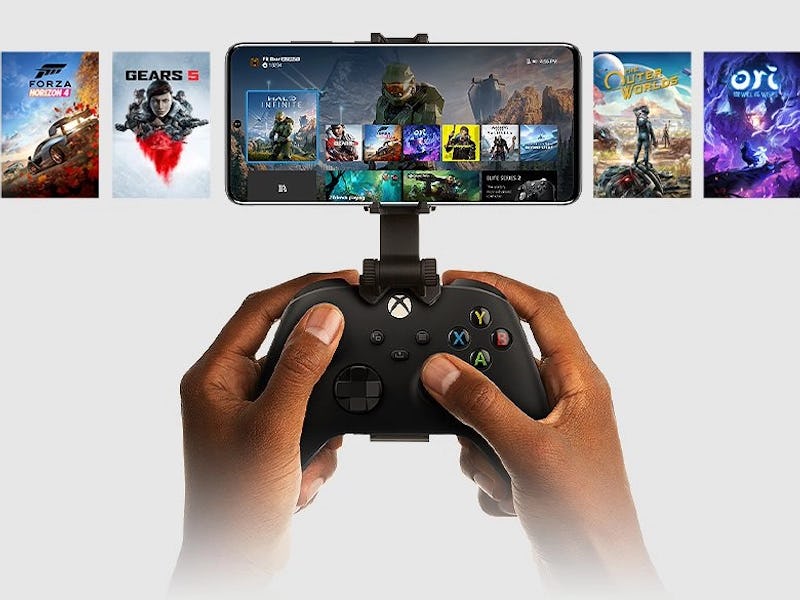 Microsoft's Xbox app allows users to stream games from their console to a smartphone.