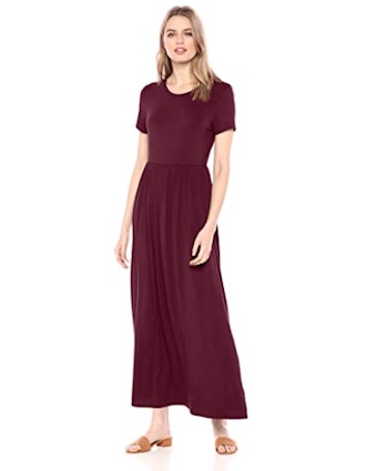 Amazon Essentials Short Sleeve Maxi Dress