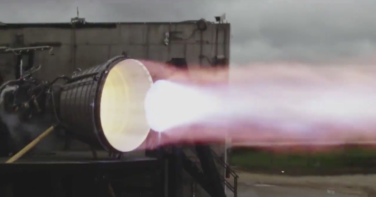 SpaceX Starship: incredible video shows the vacuum Raptor engine’s power