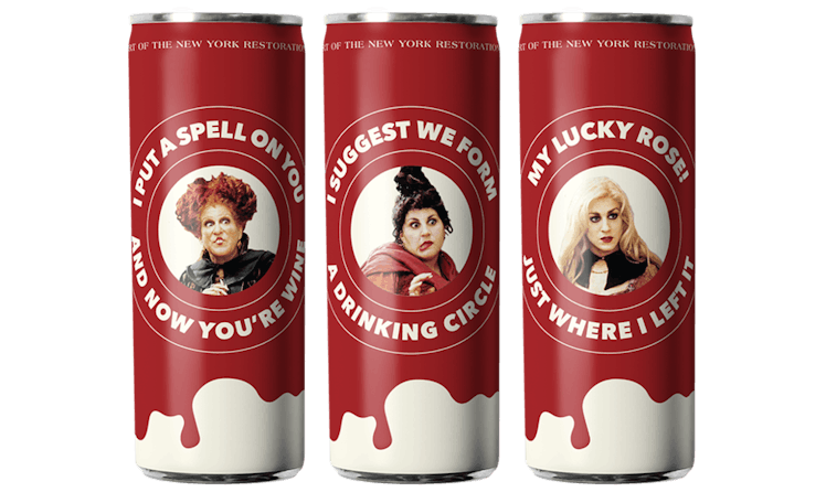 This ‘Hocus Pocus’ canned wine is the perfect brew for spooky season.