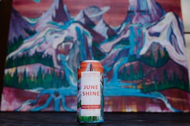 JuneShine's new Cran Apple Cinnamon Hard Kombucha is a fall twist on a summer sip.