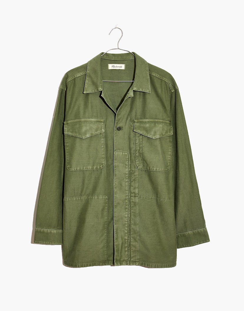 Military Shirt Jacket