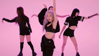 Rosé's outfit in BLACKPINK's "How You Like That" dance practice video is a perfect Halloween costume...