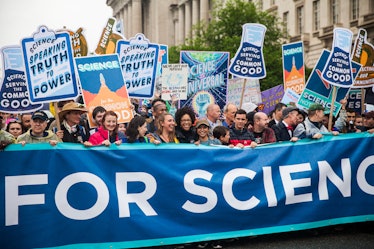 Ayana Elizabeth Johnson at the 2017 March for Science