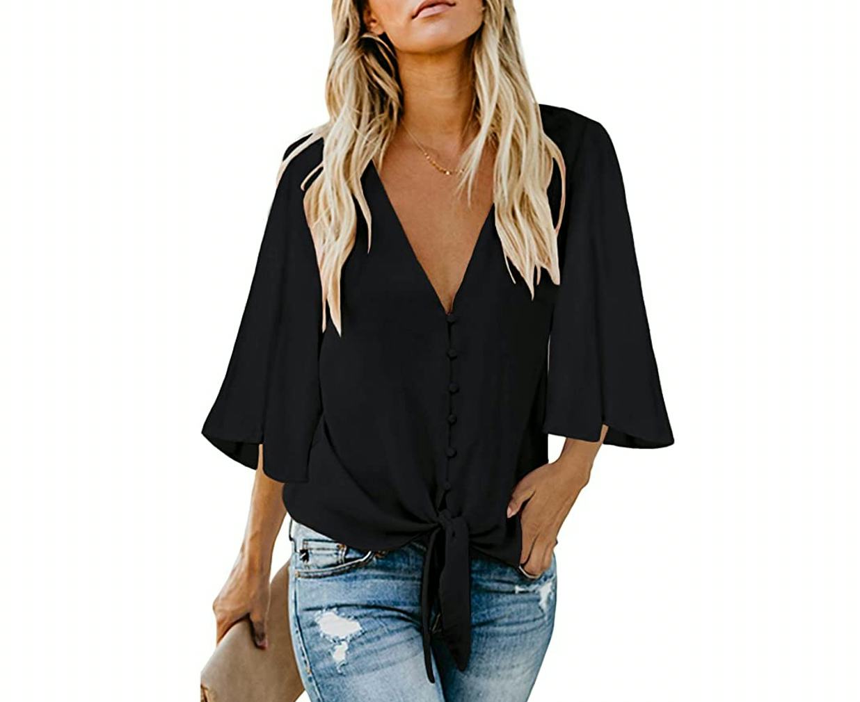 luvamia Knot Blouse