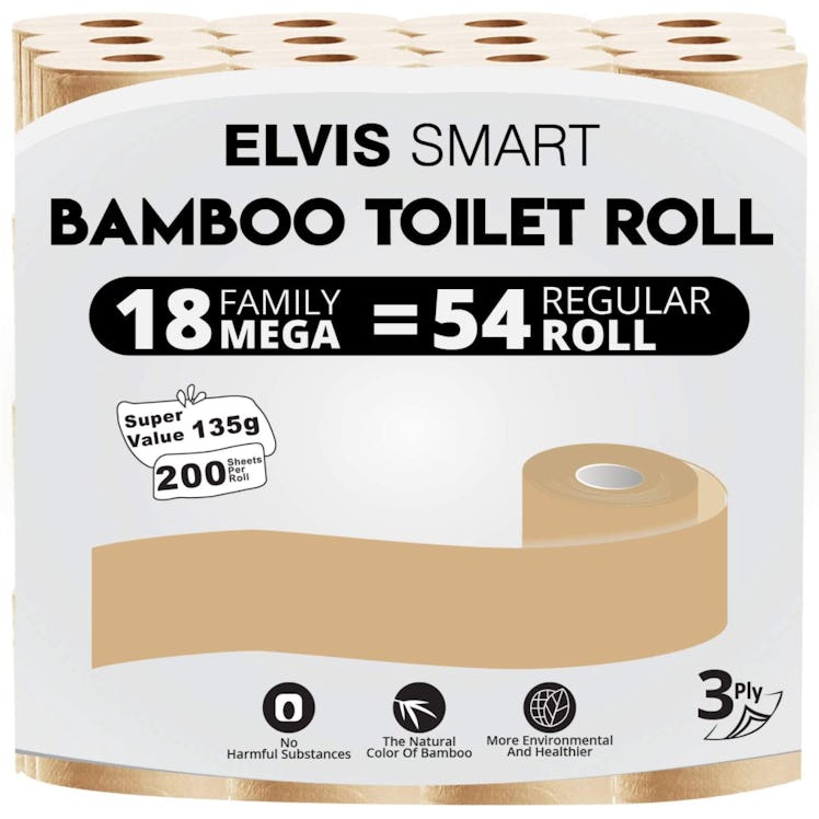 Elvis Smart Bamboo Toilet Paper (18-Pack)