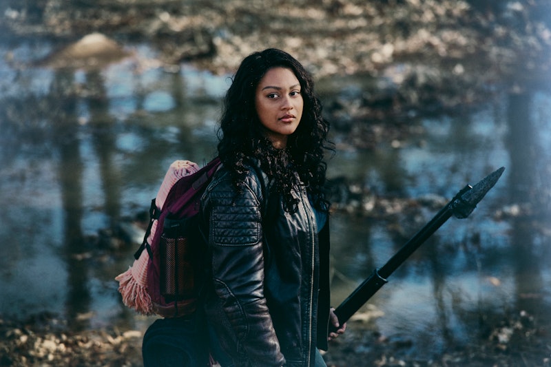 Aliyah Royale, who plays Iris on 'Walking Dead: World Beyond' via the AMC press site.