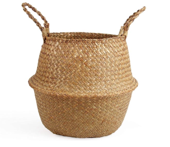 BlueMake Woven Seagrass Belly Basket 