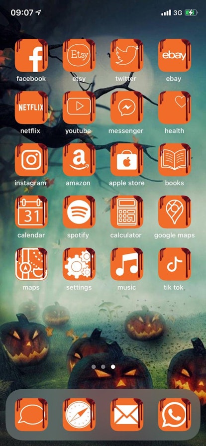 47+ Halloween Aesthetic App Icons Pictures