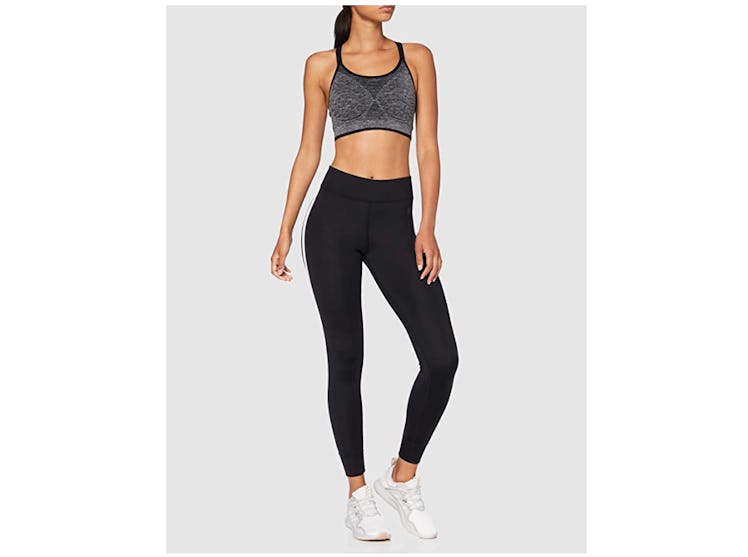 AURIQUE Side Stripe Sports Leggings