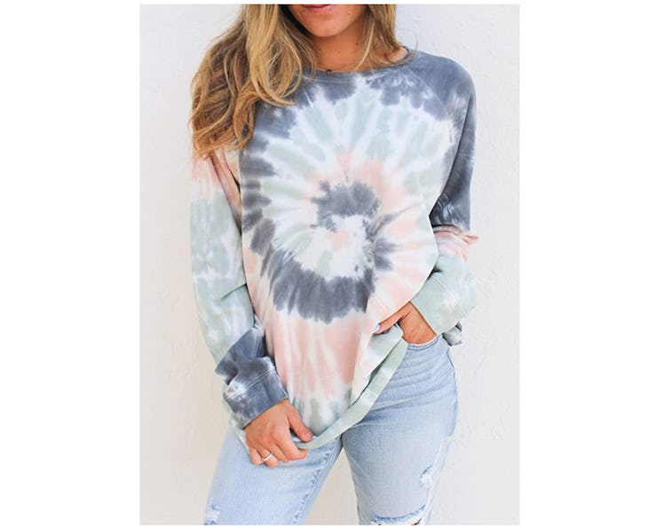 Zecilbo Tie Dye Sweatshirt 