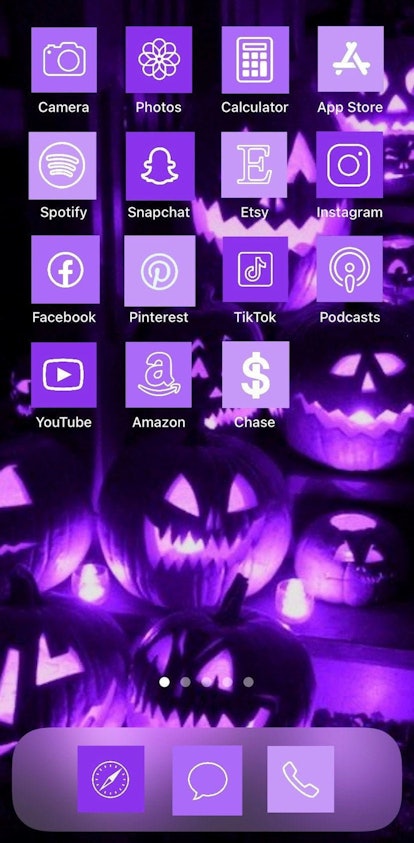 Dark Purple Aesthetic Facetime Icon Total Update
