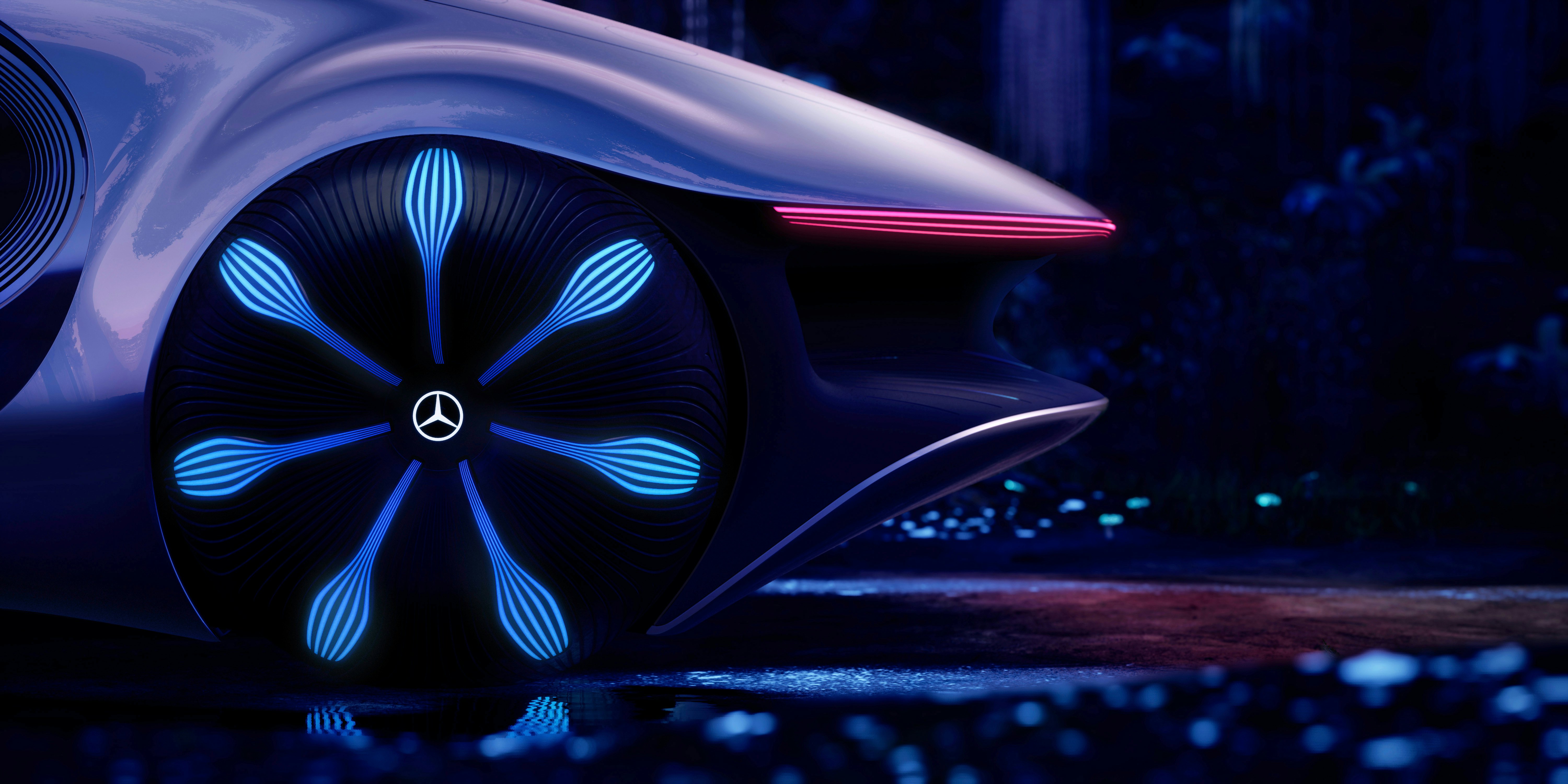 The Mercedes Benz Avtr Vision Was Pure Fantasy But Now It S Real