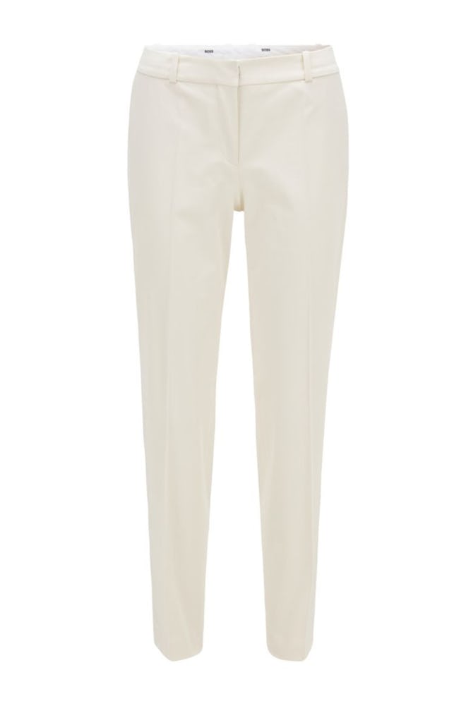 Relaxed-Fit Pants In Stretch Cotton 