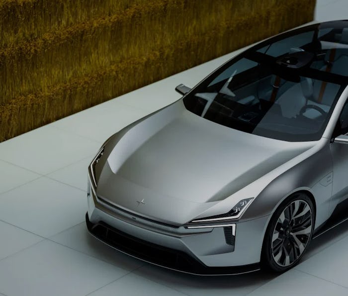 Polestar Precept electric car.