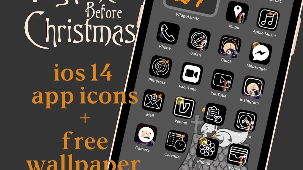 These 23 Halloween Ios 14 Home Screen Ideas Include Spooky Aesthetics - aesthetic background aesthetic app logo cool roblox icon