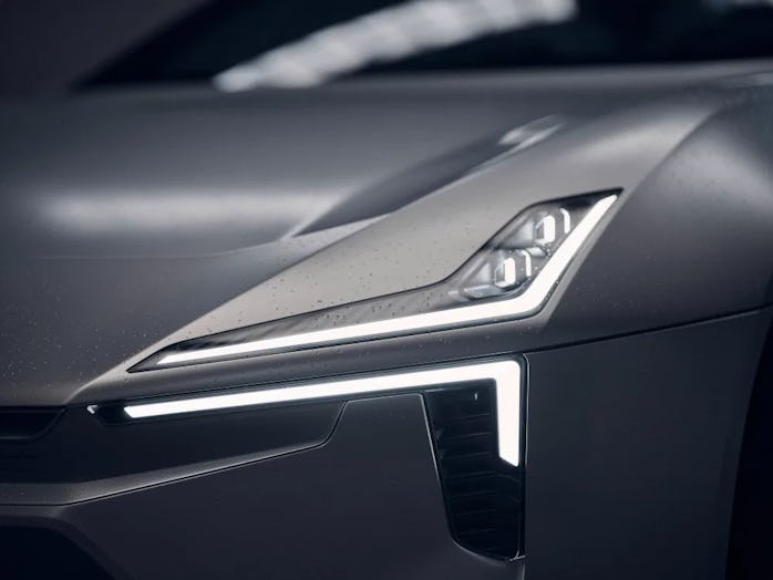 Polestar Precept headlights. 