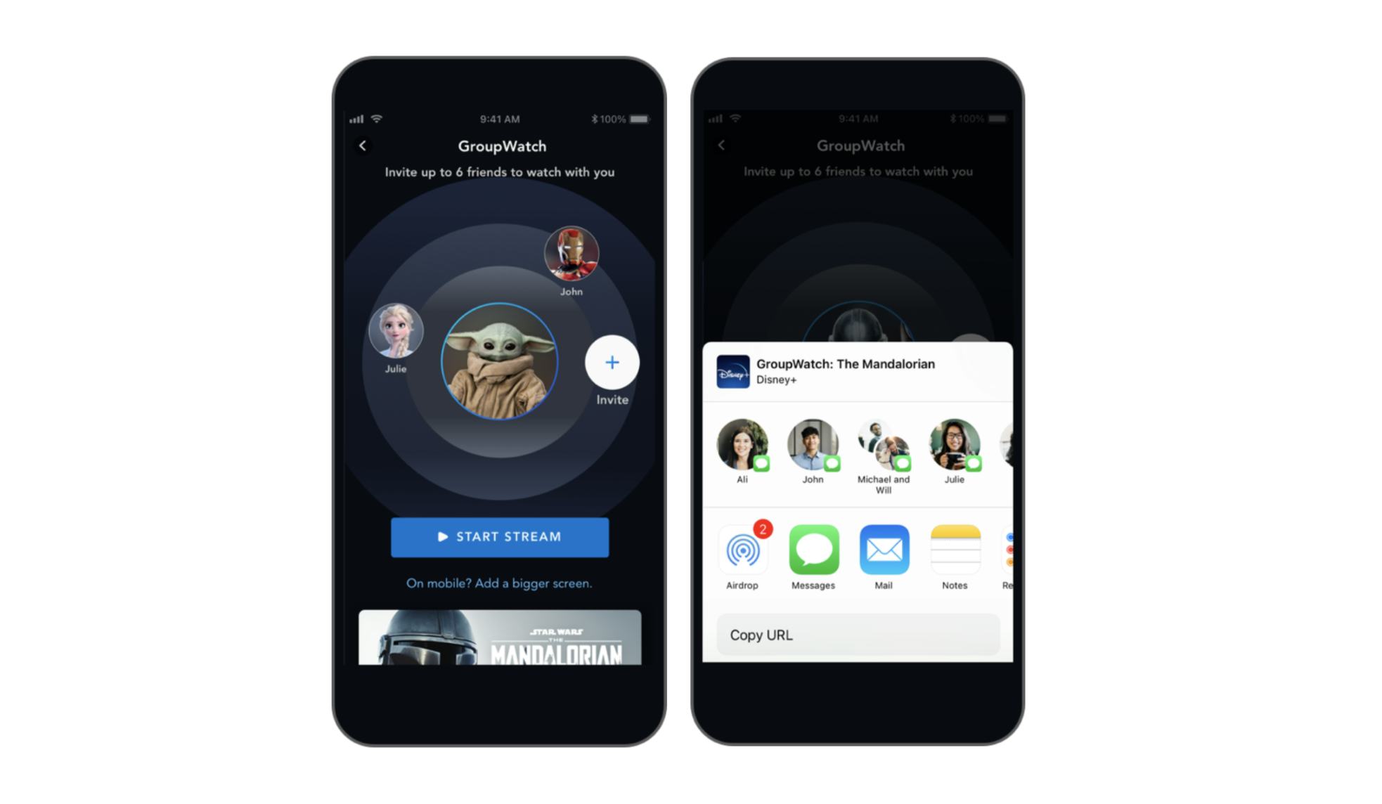 Disney+ rolled out GroupWatch on Tuesday, a new feature that allows up to seven different subscriber...