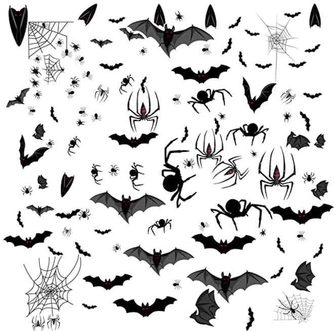 113pcs Halloween Window Clings