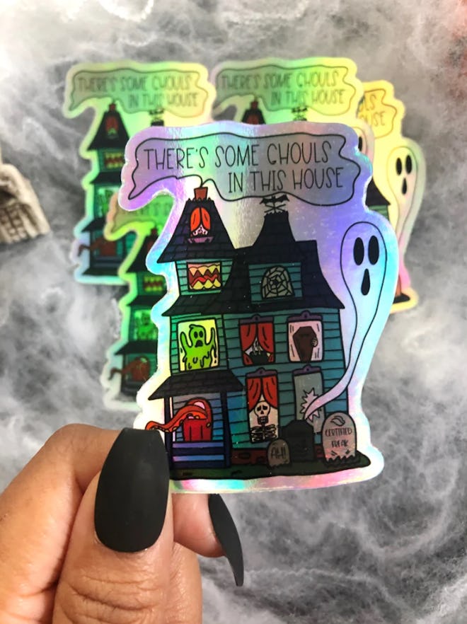 There's Some Ghouls In This House Sticker