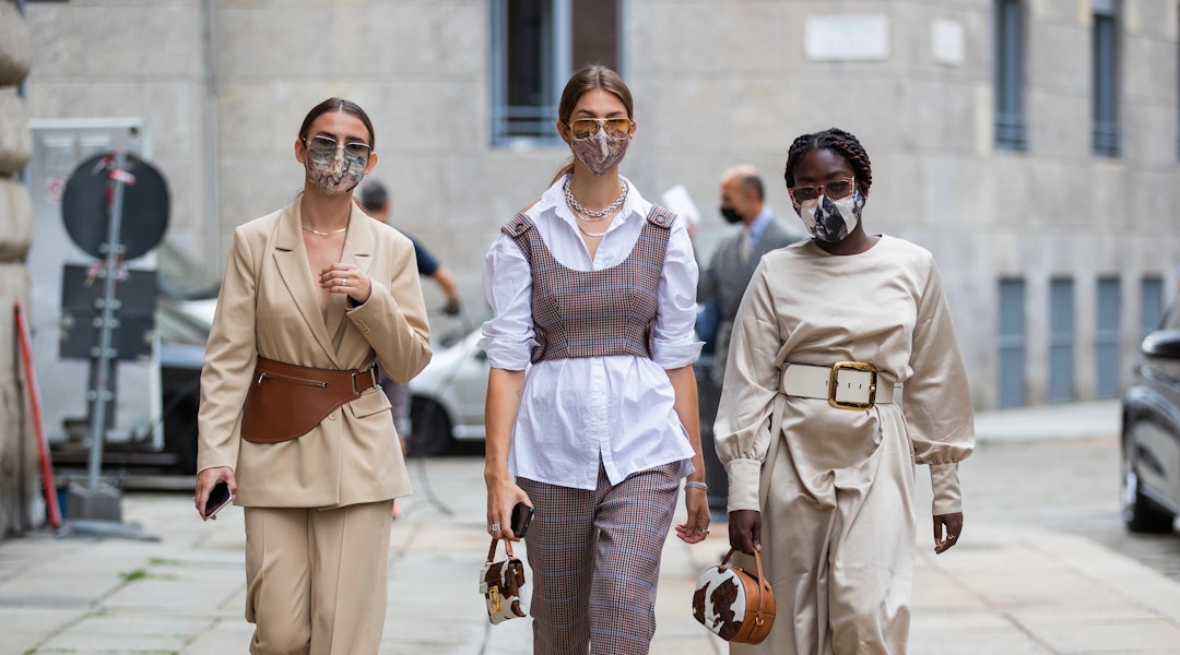 The Milan Fashion Week Spring 2021 Street Style Looks You Can Shop Right Now