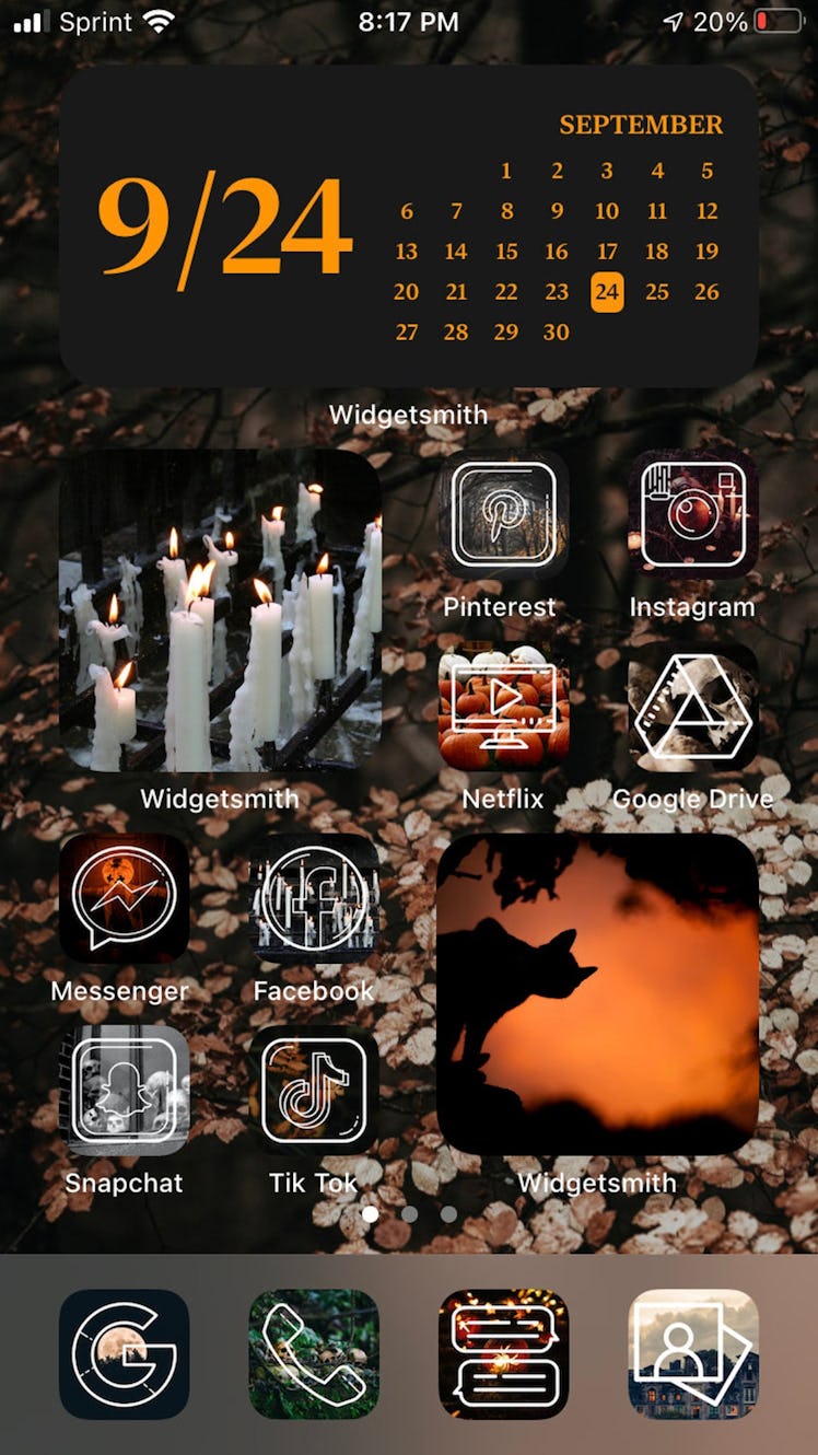 Spooky Halloween Iphone IOS14 Icons Pack