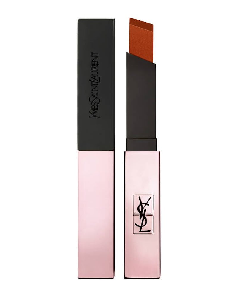 Rouge Pur Couture The Slim Glow Matte Lipstick from YSL Beauty's Illicit Nudes Collection.