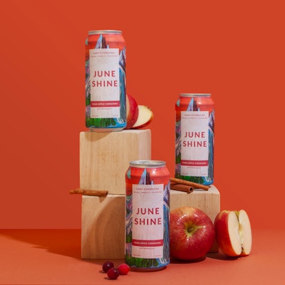 JuneShine's new Cran Apple Cinnamon Hard Kombucha is a fall twist on a summer sip.
