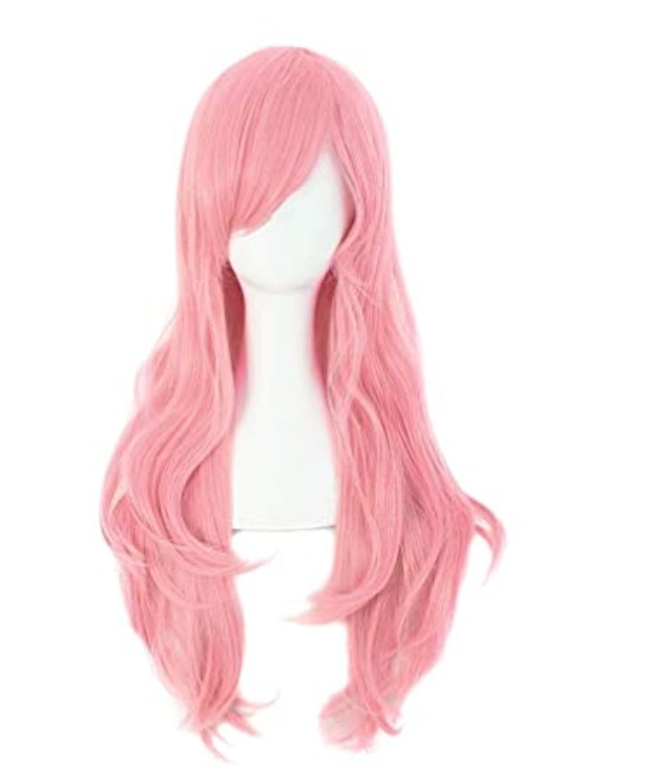 MapofBeauty 28" 70cm Long Curly Hair Ends Costume Cosplay Wig