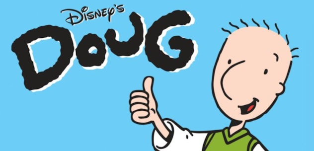 Doug is a classic '90s cartoon character