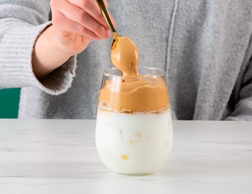 You can make a whipped pumpkin spice coffee at home.