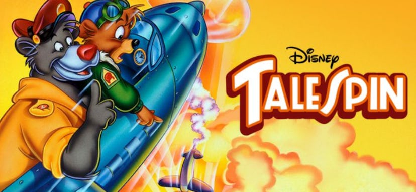 Talespin is a classic action-adventure cartoon from 1990