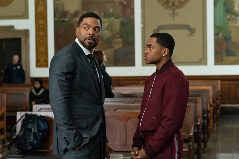 Method Man as Davis MacLean & Michael Rainey Jr. as Tariq St. Patrick in 'Power Book II: Ghost'