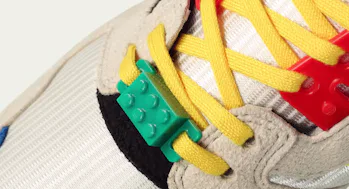 Lego Teases A Block Themed And Super Colorful Adidas Sneaker